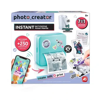 AS Photo Creator Zink Εκτυπωτής για Φωτογραφίες 1863-70607