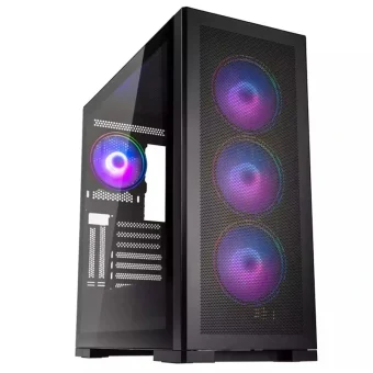 Kolink Unity Meshbay ARGB Gaming Midi Tower Κουτί Υπολογιστή με Πλαϊνό Παράθυρο Μαύρο 100338106