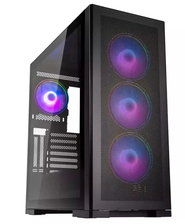 Kolink Unity Meshbay ARGB Gaming Midi Tower Κουτί Υπολογιστή με Πλαϊνό Παράθυρο Μαύρο 100338106