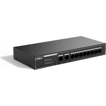 Dahua SG1010LP Unmanaged L2 PoE+ Switch με 10 Θύρες Gigabit (1Gbps) Ethernet 45674