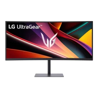 LG UltraGear WQHD Ultrawide VA HDR Curved Gaming Monitor 34" QHD 3440x1440 240Hz με Χρόνο Απόκρισης 1ms GTG 34G630A-B