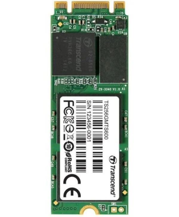 Transcend MTS600 SSD 256GB τύπου M.2 με σύνδεση SATA III TS256GMTS600