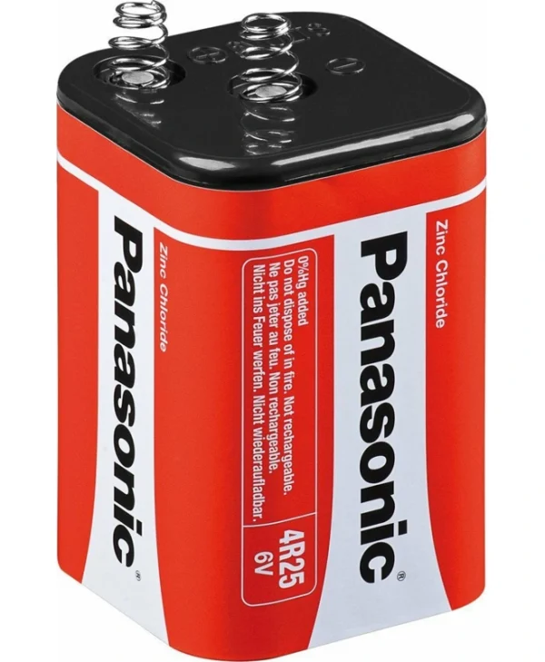 Panasonic Carbon Μπαταρία Zinc 4R25 6V 1τμχ 6473