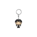 Wednesday Pocket Pop Keychain Wednesday Addams Black Coat 86677 - Image 3