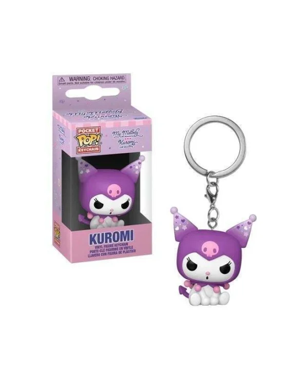 Kuromi 20th Anniversary Pocket Pop Keychain Kuromi 86875