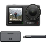 DJI Osmo Action 4 Adventure Combo Action Camera 4K Ultra HD Υποβρύχια με Οθόνη Αφής 2.25" και Wi-Fi Μαύρη CP.OS.00000270.04