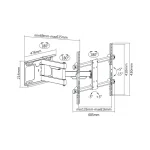 Cabletech UCH0205 Επιτοίχια έως 70" και 60kg LEC-UCH0205 - Image 12