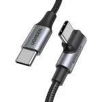 Ugreen US334 Braided USB 2.0 Cable USB-C male - USB-C 100W PD Μαύρο 1m 70643 156553