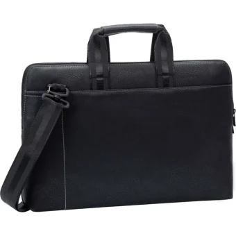 Rivacase Orly 8930 Αδιάβροχη Τσάντα Ώμου / Χειρός για Laptop 15.6" σε Μαύρο χρώμα RC8930_BK