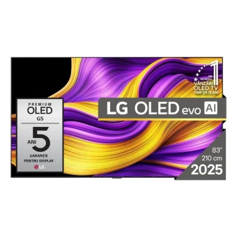 LG Smart Τηλεόραση 83" 4K UHD OLED Evo AI G5 (2025) OLED83G51LW