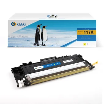 G&G Συμβατό Toner για Laser Εκτυπωτή HP W2072A 700 Σελίδων Κίτρινο 18452