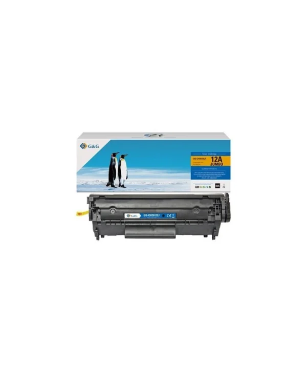 G&G Συμβατό Toner για Laser Εκτυπωτή HP 12A, Q2612A, 703 Μαύρο 14320