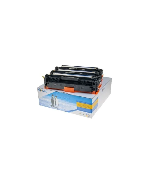 G&G Συμβατό Toner για Laser Εκτυπωτή HP 125A, 128A, 131A Πολύχρωμο 14993