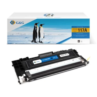 G&G Συμβατό Toner για Laser Εκτυπωτή HP W2070A 117A 700 Σελίδων Μαύρο 18450