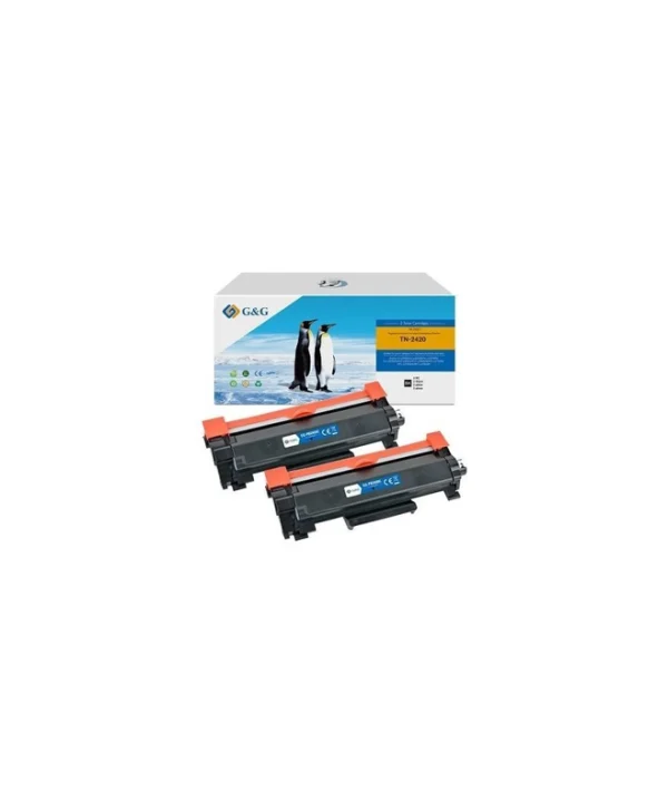 G&G Συμβατό Toner για Laser Εκτυπωτή Brother TN-2420 Πολύχρωμο 21477
