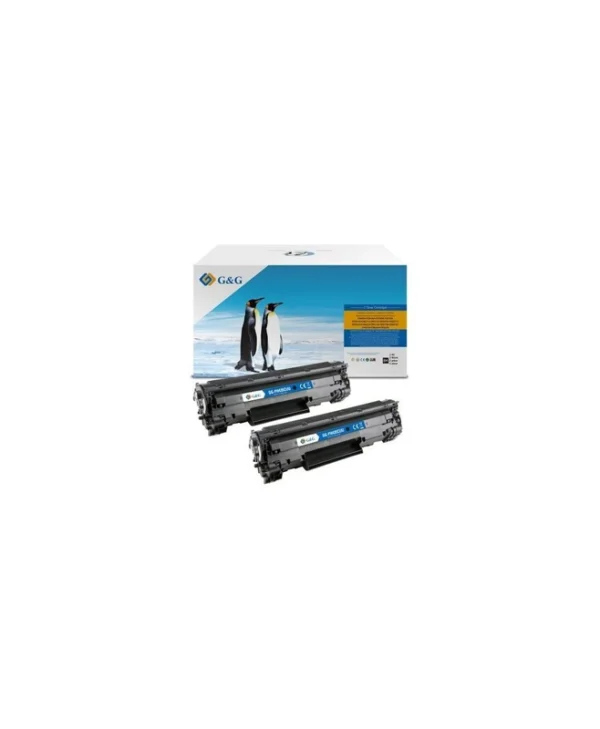 G&G Συμβατό Toner για Laser Εκτυπωτή HP 35AD, 36AD, 78AD, 85AD Μαύρο 14989