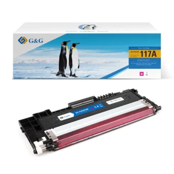 G&G Συμβατό Toner για Laser Εκτυπωτή HP W2073A 117A 700 Σελίδων Ματζέντα 18453