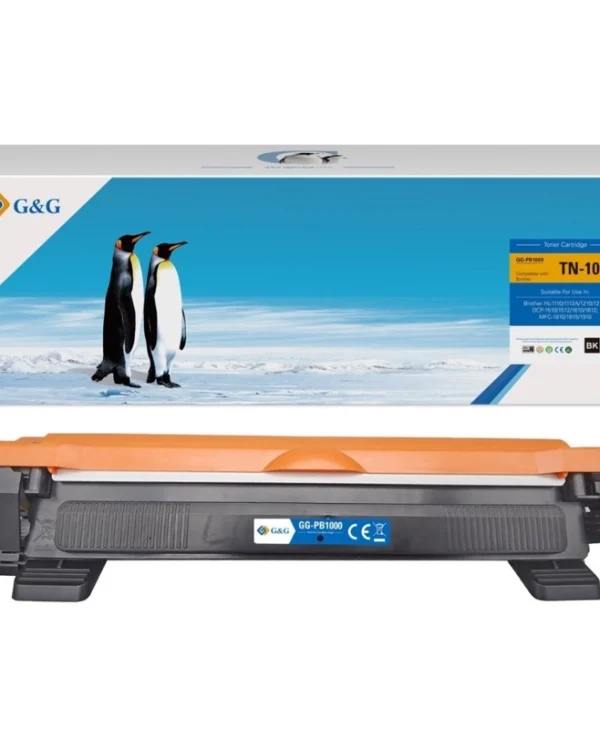 G&G Συμβατό Toner για Laser Εκτυπωτή Brother TN-1050 Μαύρο 14273