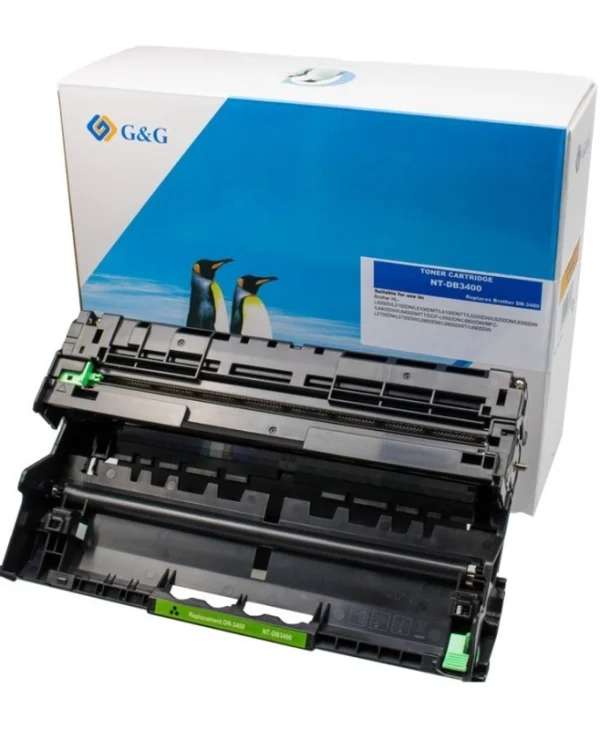 G&G Συμβατό Drum για Laser Εκτυπωτή Brother DR-2400 12000 Σελίδων Μαύρο 20842