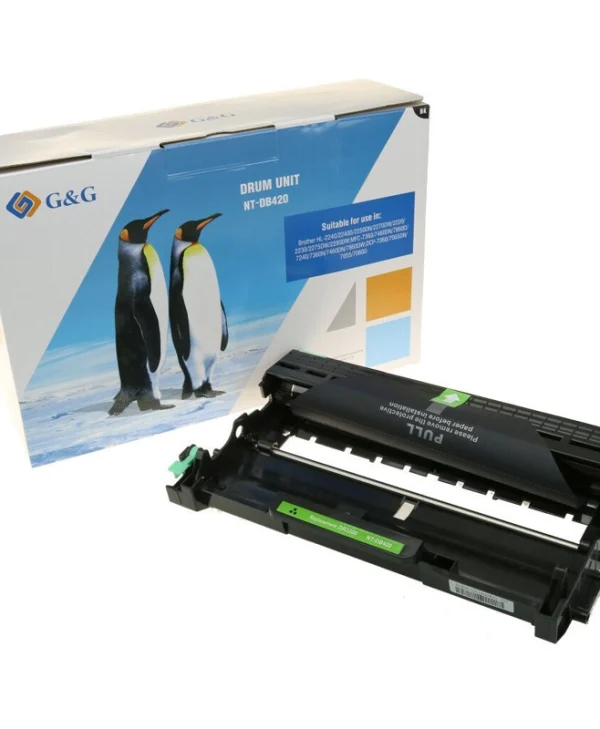 G&g Premium Drum Unit 12k Brother Dr 2200 Black Dr-2200 Dr2200 14182