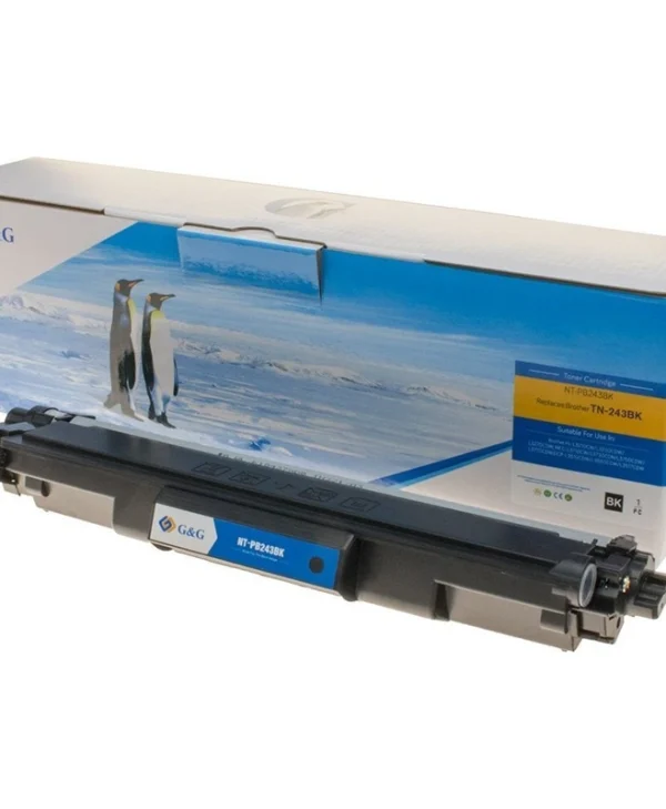 G&g Compatible Toner Cartridge Brother Tn243bk Nt-pb243bk Black 1000s 16015