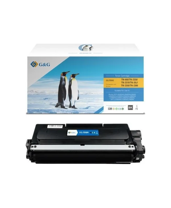G&G Συμβατό Toner για Laser Εκτυπωτή Brother Μαύρο 14173
