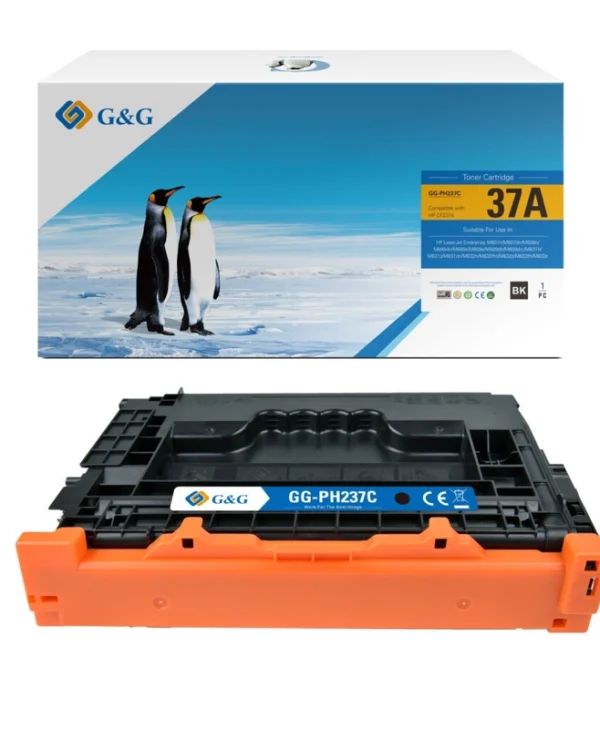 G&g Premium Toner 11k Hp 37a Black Cf237a Hp237a 16036