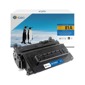 Premium Toner G&g 10.5k Hp 81a Black Cf281a Hp81a 18536