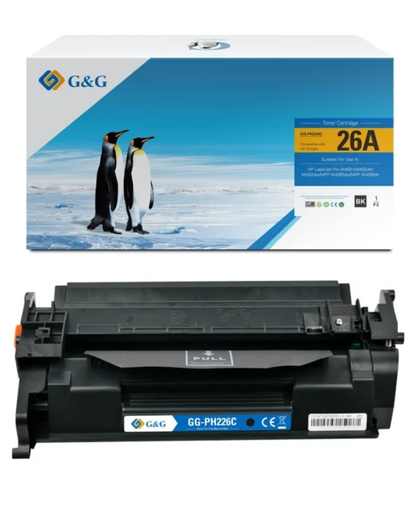 Premium Toner G&g 3.1k Hp 26a Black Cf226a Hp26a 14335
