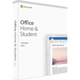Microsoft Office Home & Student 2019 Αγγλικά συμβατό με Windows/Mac για 1 Χρήστη 79G-05153