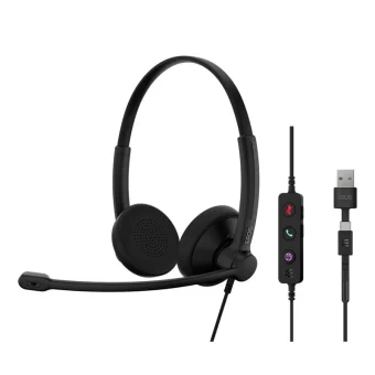 Epos IMPACT MS Stereo On Ear Multimedia Ακουστικά με μικρόφωνο και σύνδεση USB-A / USB-C 100589157
