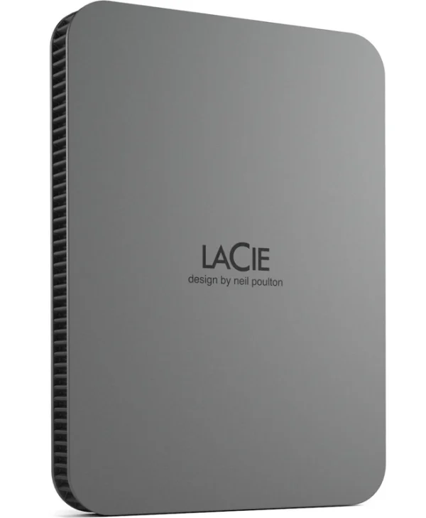 Lacie Mobile Drive Secure USB-C Εξωτερικός HDD 2TB 3.5" Space Grey STLR2000400