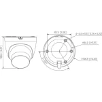 Dahua IPC-HDW2449T-S-LED-0280B-PRO IP Κάμερα Παρακολούθησης Full HD+ 4MP Αδιάβροχη με Μικρόφωνο και Φακό 2.8mm 53284 - Image 2