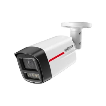Dahua Ipchfw2849tlsled IP Κάμερα Παρακολούθησης 4K Αδιάβροχη με Μικρόφωνο και Φακό 2.8mm IPC-HFW2849TL-S-LED-0280B-PRO