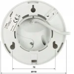 Dahua IPC-HDW2849T-S-PRO IP Κάμερα Παρακολούθησης 4K Αδιάβροχη με Μικρόφωνο και Φακό 2.8mm HDW2849T-S-LED-0280B-PRO - Image 4