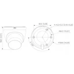 Dahua IPC-HDW2849T-S-PRO IP Κάμερα Παρακολούθησης 4K Αδιάβροχη με Μικρόφωνο και Φακό 2.8mm HDW2849T-S-LED-0280B-PRO - Image 6