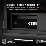 Corsair HX1000i Shift 1000W Μαύρο Τροφοδοτικό Υπολογιστή Full Modular Cybenetics Platinum CP-9020265-EU - Image 7