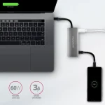 Axagon USB-C Docking Station με HDMI 4K PD Γκρι (HMC-5G21) HMC-5G22 - Image 5