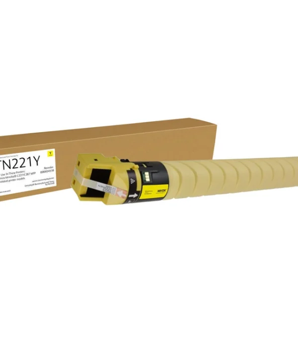 Συμβατό Toner για Laser Εκτυπωτή Konica A8K3230 21000 Σελίδων Κίτρινο 006R04938