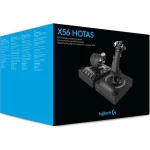 Logitech X56 H.O.T.A.S. Joystick Ενσύρματο Συμβατό με PC 945-000059 - Image 5
