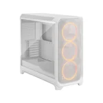 Fractal Design Meshify 3 XL RGB Clear Tint Gaming Midi Tower Κουτί Υπολογιστή με Πλαϊνό Παράθυρο Λευκό FD-C-MES3X-06