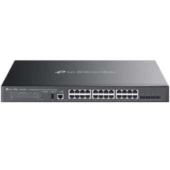 TP-LINK SG5428XMPP v1 Managed L3 PoE++ Switch με 24 Θύρες Gigabit (1Gbps) Ethernet και 4 SFP Θύρες