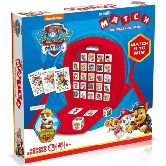 Επιτραπέζιο Παιχνίδι Top Trumps Match - Paw Patrol για 2 Παίκτες 5+ Ετών (EN) Winning Moves WM01346-ML1-6