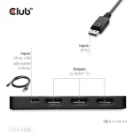 Club3D Μετατροπέας DisplayPort male σε HDMI female 1τμχ CSV-7330