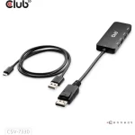 Club3D Μετατροπέας DisplayPort male σε HDMI female 1τμχ CSV-7330 - Image 2