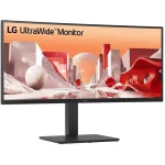 LG 34BA75QE-B Ultrawide IPS HDR Curved Monitor 34" QHD 3440x1440 με Χρόνο Απόκρισης 5ms GTG - Image 2