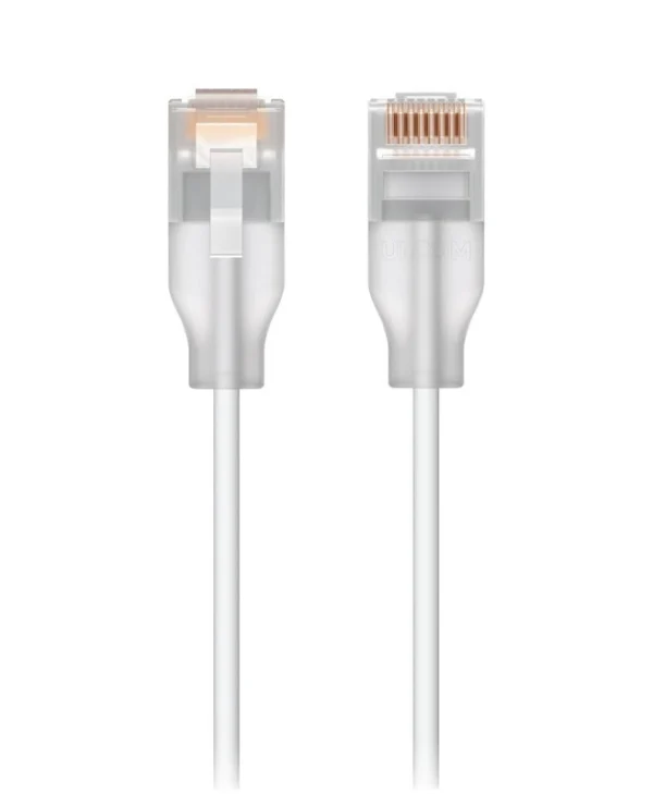 Ubiquiti U/UTP Cat.6 (Gigabit) Καλώδιο Δικτύου Ethernet 3m Λευκό UACC-Cable-Patch-EL-3M-W
