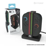 Hyperkin Βάση Φόρτισης για 2 χειριστήρια Switch 2 Διάφανο M07718 - Image 2