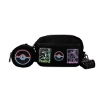 Loungefly Παιδικό Τσαντάκι Μέσης Μαύρο 25x15εκ. Sling Bag Bags Pokémon Officially licensed sling PMTB0167