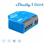 Shelly 1 Gen4 Smart Switch 1 Καναλιού Wi-Fi, Bluetooth, ZigBee & RF 10A (με Ουδέτερο) Shelly_1_Gen4